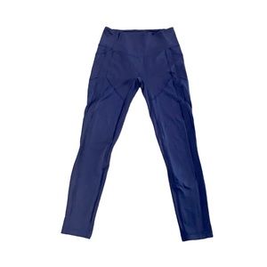 Lululemon Fast and Free High Rise 7/8 Leggings Navy Size 10